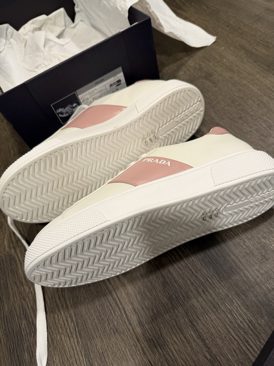 PRADA Sneakers Pink and White NEW | eBay