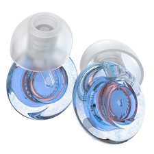 Ear Plugs for Concerts, 2 Pack High Fidelity Ear Plugs, Reusable Silicone Ear...
