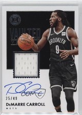 2017 Encased Vaulted Veteran Materials Signatures 25/49 DeMarre Carroll Auto 1t3