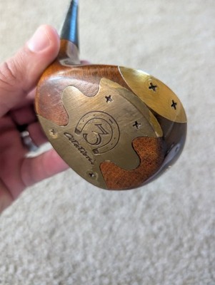 Vintage PowerBilt Citation Persimmon Wood RH Driver 