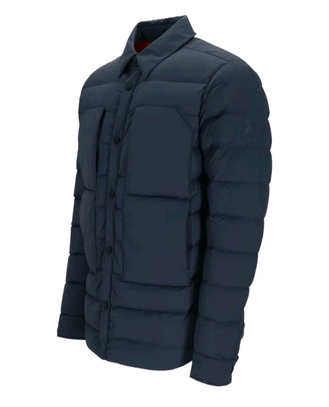 Obermeyer Explorer Down Shirt Jacket Mens 2XL Blue Waterproof Puffer $249 NEW