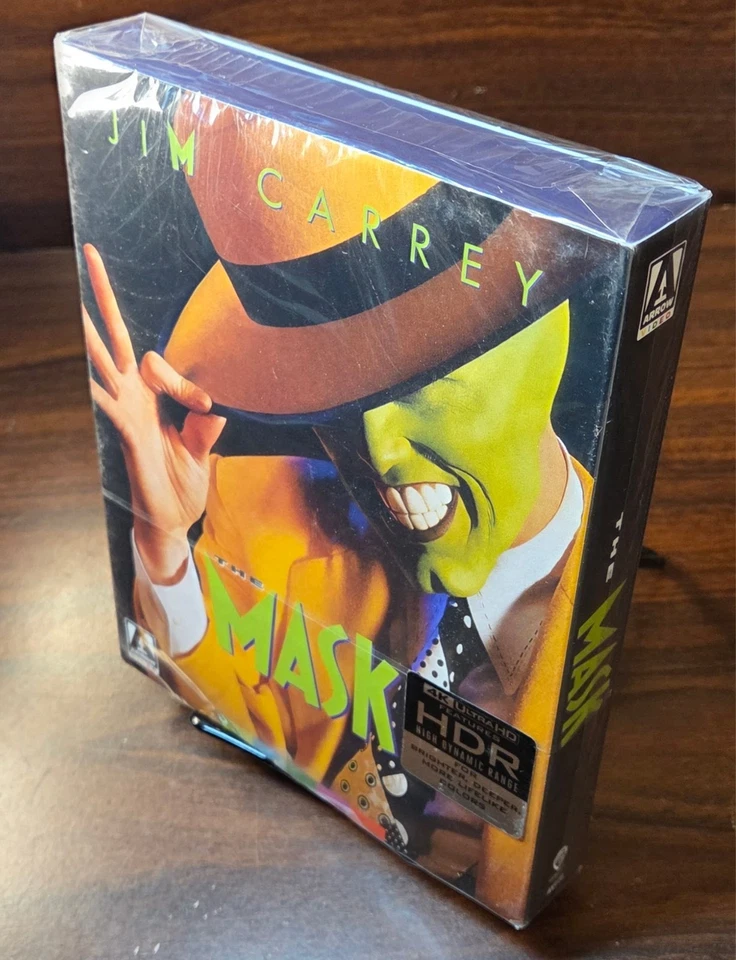 The Mask 1994 (4K Ultra HD, 2025) Brand NEW (Sealed)-SLIPCOVER-Free Box Shipping - Image 2 of 4