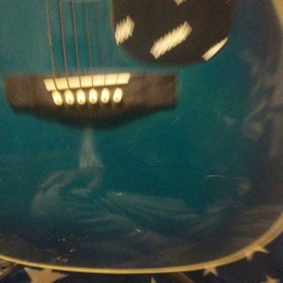 Acoustic Guitar Yamaha FG-422 OBB Blue Burst | eBay