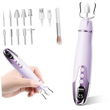 10 In 1 Electric Nail Care Kit Multiple Speed Manicure Pedicure Tool For Nail