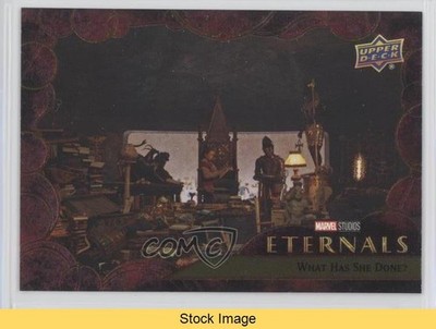 2023 Upper Deck Marvel Eternals Red Makkari What Has She Done? #34 READ y0i