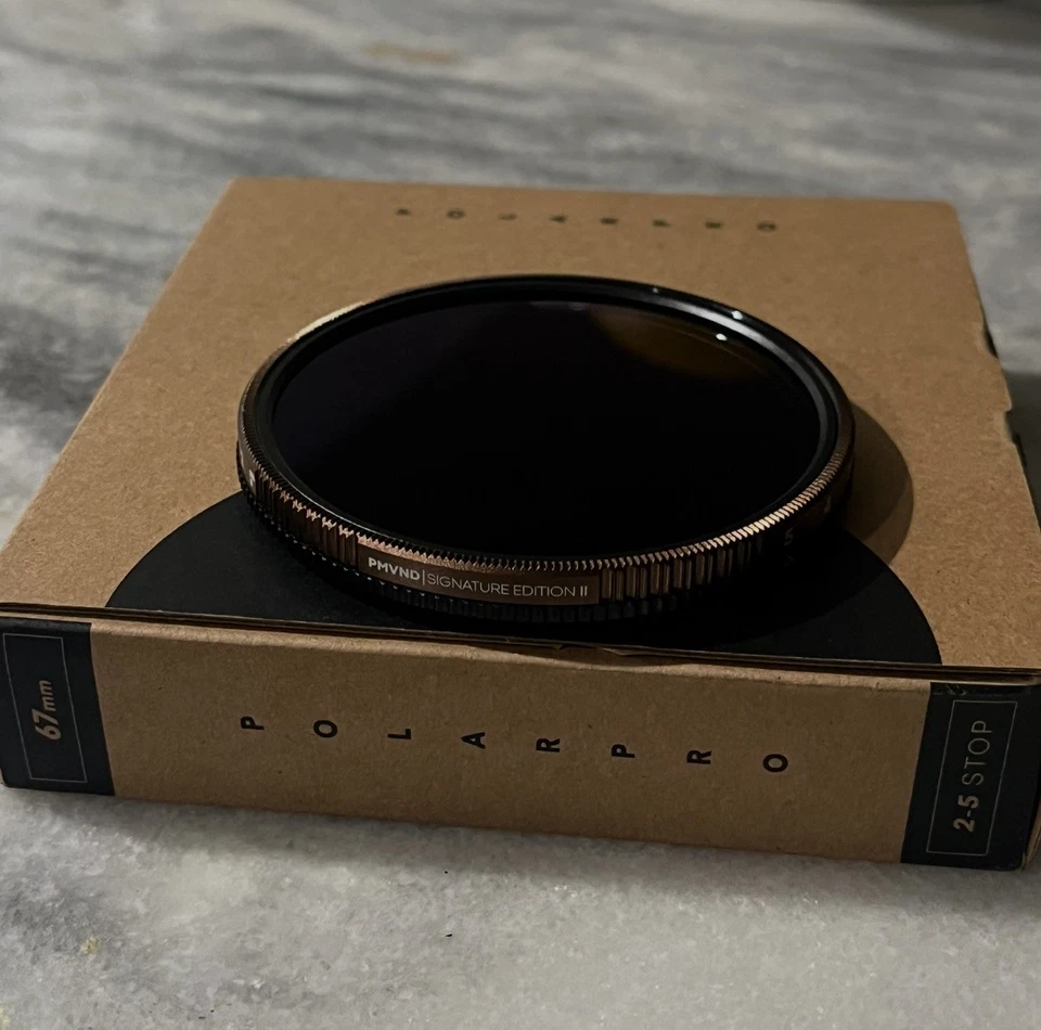 PolarPro 67mm 2-5 Stop Peter McKinnon V ND Filter |Signature Edition II  - Image 3 of 4