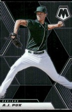 2021 Panini Mosaic #136 A.J. Puk
