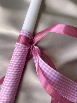  Rosa orthodoxe Osterkerze Lambada griechisch Ostern traditionell Taufe  