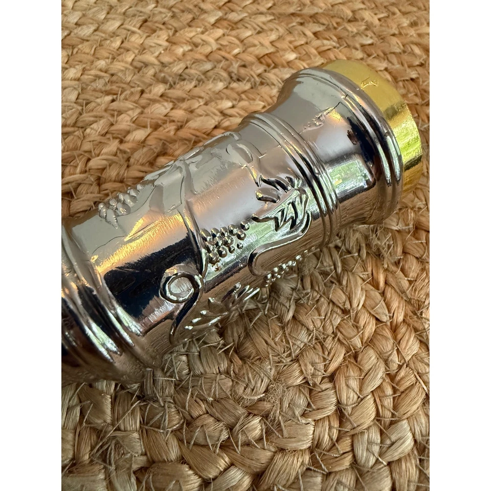 Vintage True Fabrications gold-toned and chrome bell style corkscrew - Image 3 of 4