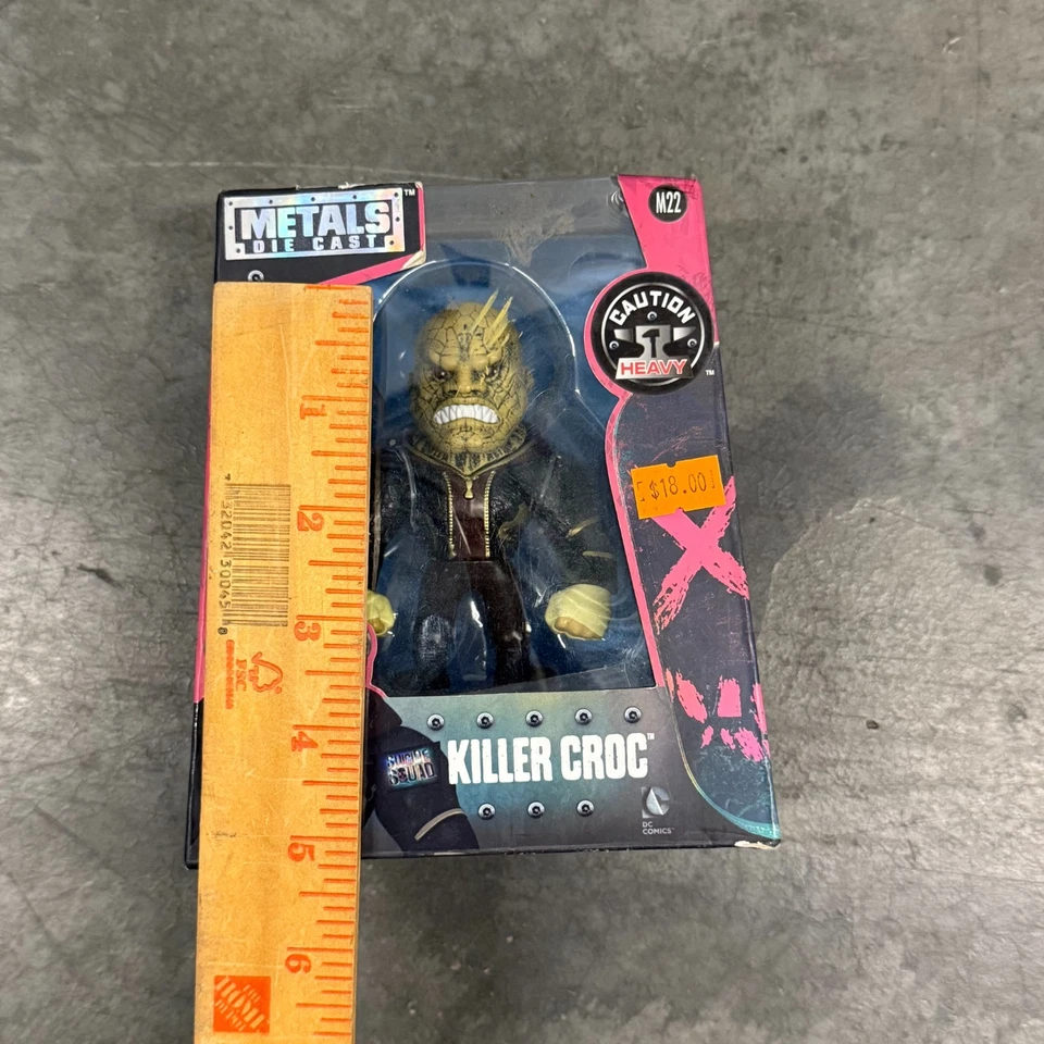 Figura de acción 2016 Suicide Squad Killer Croc DC Comics Metals Die-Cast Jada Toys Foto 3 de 4