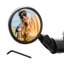 Aventon Handlebar Grip Bike Mirror Rear View Wide Field Easy Install Adjust