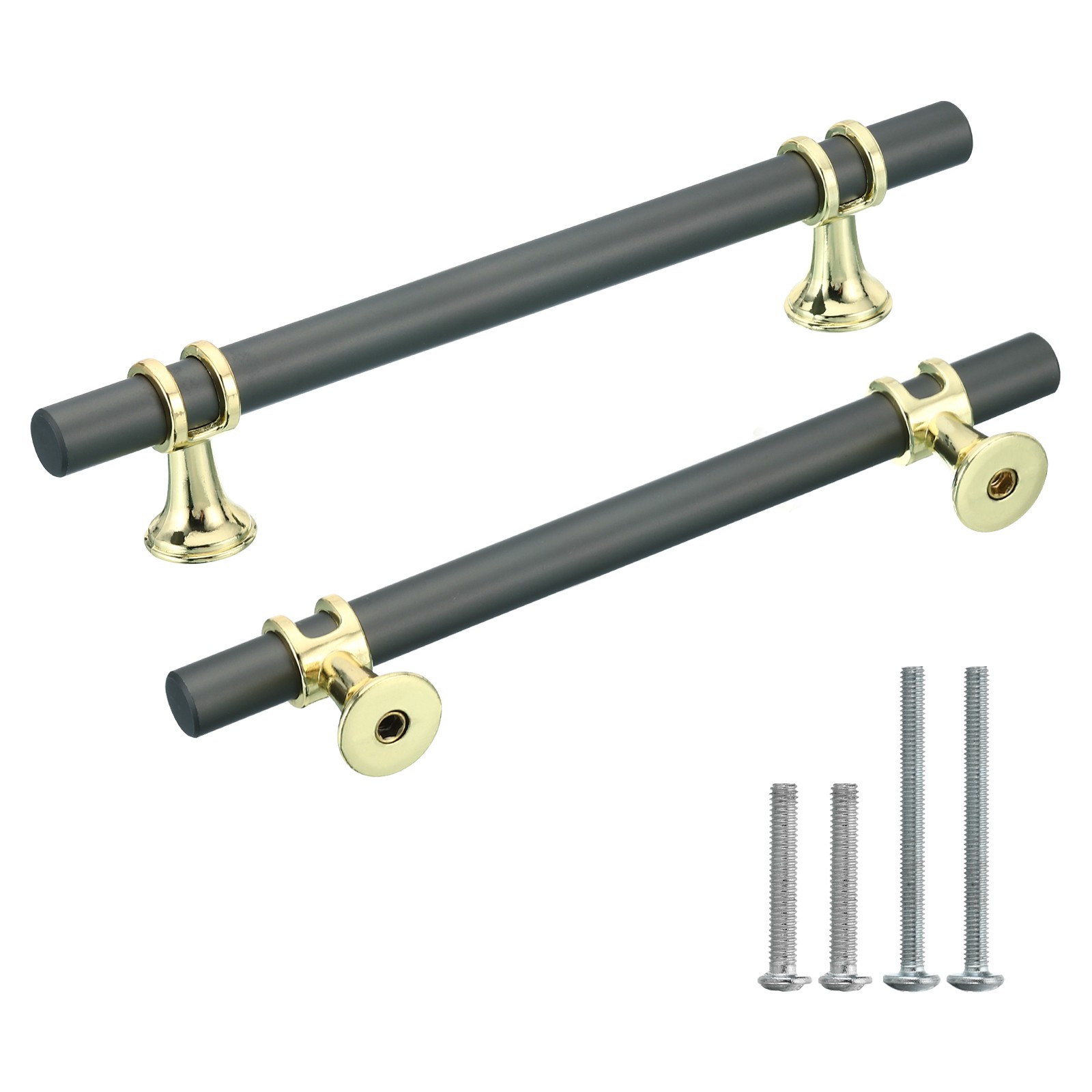 7.1 inch Kitchen Drawer Pulls Drawer Handles For Cabinets 10 Pack Grey