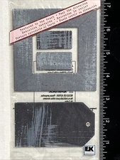 Stickopotamus Embellishment Scrapbook Stickers Blue Brush Frames