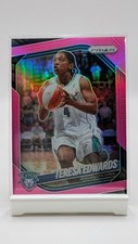 2025 Panini Prizm WNBA #126 Teresa Edwards Pink Prizms #/175