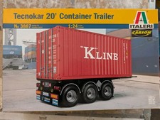 Italeri 1:24 20 Container Trailer 3887 Bausat...