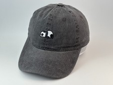 Sleeping Lazy Panda Embroidered Washed Baseball Cap,Adult Cute Animal Headwear