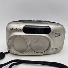 Minolta Explorer Freedom Zoom Ex Point  Shoot 35mm Film Camera - TESTED