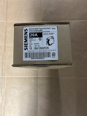 Siemens QA120AFCN Box Of 10
