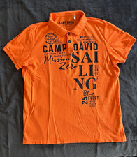Camp David Poloshirt xxl, orange, #CDP 014, T...