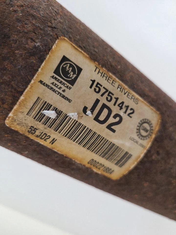 2003 - 2014 CHEVROLET EXPRESS 1500 VAN Rear Drive Shaft 4WD Foto 3 de 4