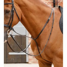 Premier Equine Gressan Standing Martingale in Black