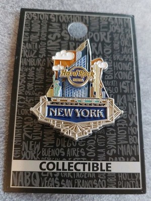 HRC HARD ROCK CAFE -  NEW YORK HOTEL City Icon Core Pin Neu