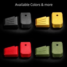 (3 PACK) Fits GL9 PMAG 15 Grip Extension. Choose Color. +2 Capacity. EDC & Range