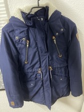 YIGA  Mädchen warme Winter Jacke Parka blau  Gr. 146 , 140 , 152   w. neu
