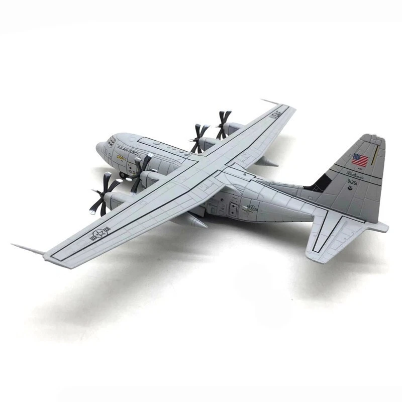 Modello Aereo Militare 1:200 Die-Cast Lockheed C-130J Super Hercules, Collezione - Immagine 4 di 4