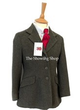 SMART MAIDS CALDENE SOUTHWOLD GREEN TWEED SHOWING JACKET SIZE 30