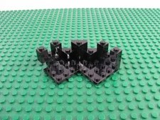 LEGO Black Castle Turret Top 7 x 7 Corner 6076 1788 6281 #6072