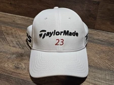 Taylor Made Ball Launch 23 Golf Hat Cap White TP5