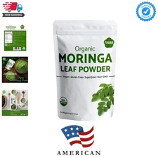 4 oz Organic Moringa Leaf Powder - Natural Superfood for Health Enthusiasts