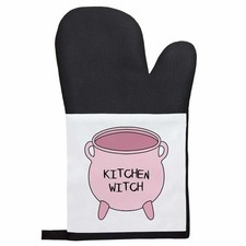 'Kitchen Witch ' Oven Glove / Mitt (OG00065281)