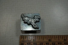 Vintage Rare Leather Carving Tool Stamp Craftool Co. USA 8366 Jumping Buck Deer