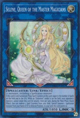 3 x Selene, Queen of the Master Magicians - RA01-EN047 - Super Rare - 1st Editio