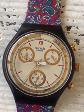 SWATCH CHRONO AWARD SCB 108 ANNO AG 1991. VINTAGE MAI INDOSSATO 