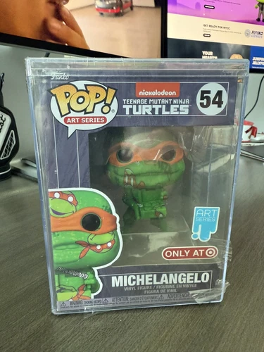 Funko Pop! Art Series Teenage Mutant Ninja Turtles #54 Michelangelo Target Exclu