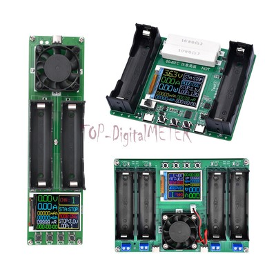 1-4Way Type-C 18650 Battery Capacity Tester Automatic Internal Resistance Tester