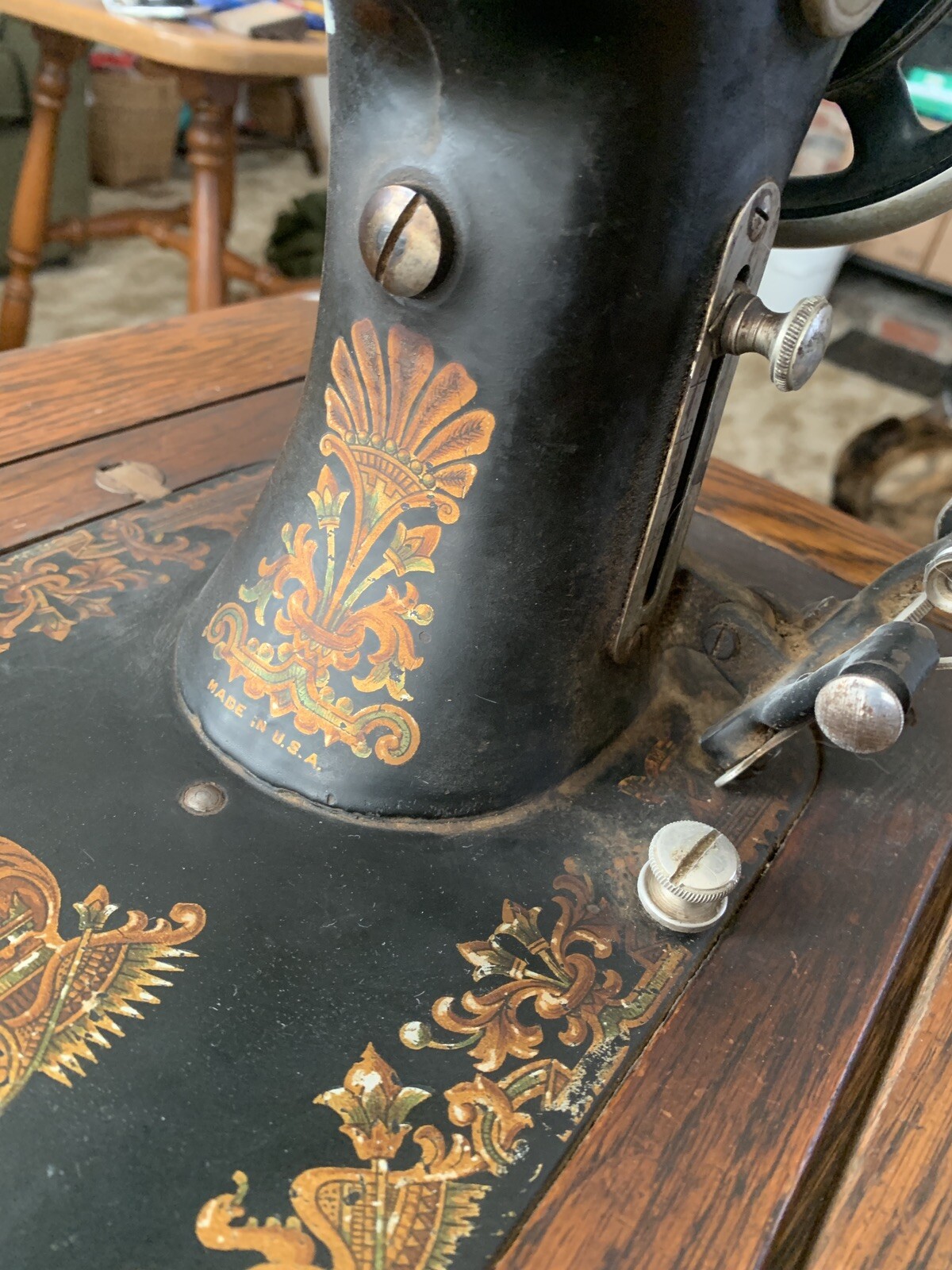 Antique Richmond Sewing Machine eBay