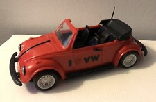 DICKIE VW KÄFER MODELLAUTO CABRIOLET VOLKSWAGEN 1:16  I LOVE VW CABRIO 1990 ROT