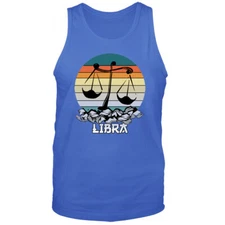 Libra Zodiac Sign Horoscope Astrological Graphic Tank Top