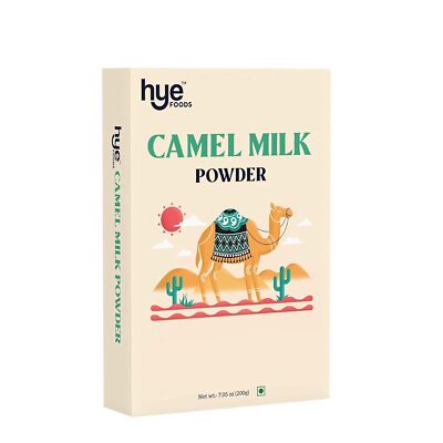 Kamelmilchpulver gefriergetrocknet, glutenfrei, ohne Zusatzstoffe, ohne Konse...