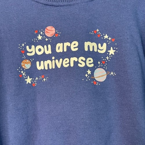 Cat & Jack 6-9 Month Girls "You Are My Universe" Space Planets Top & Pant Set - Zdjęcie 2 z 14