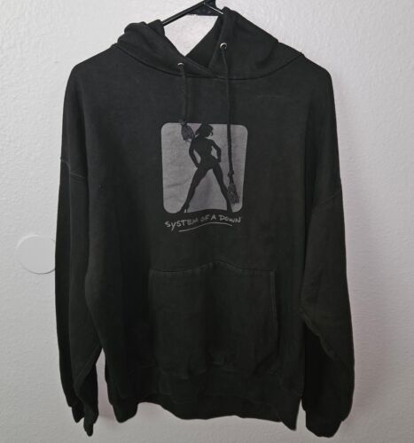 Rare System Of A Down Band Men’s Hoodie Sweatshirt Size LARGE - Picture 1 of 9