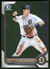 2022 Bowman #BCP-106 Izaac Pacheco Detroit Tigers Baseball Card