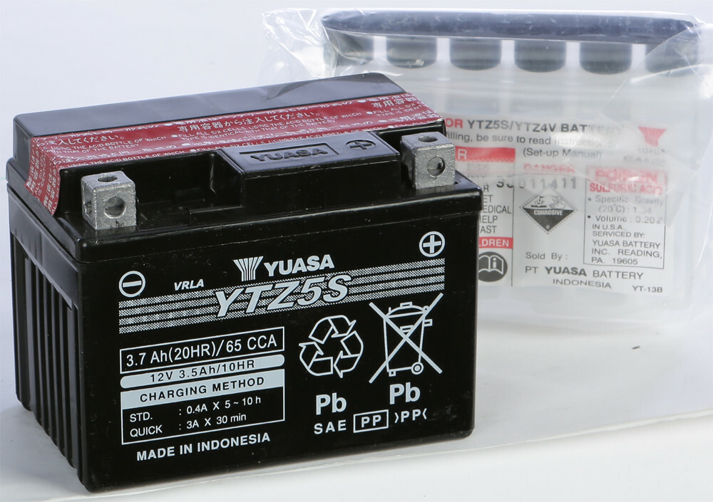 Yuasa Hi-Performance Factory Activated AGM Battery YTZ5S-BS