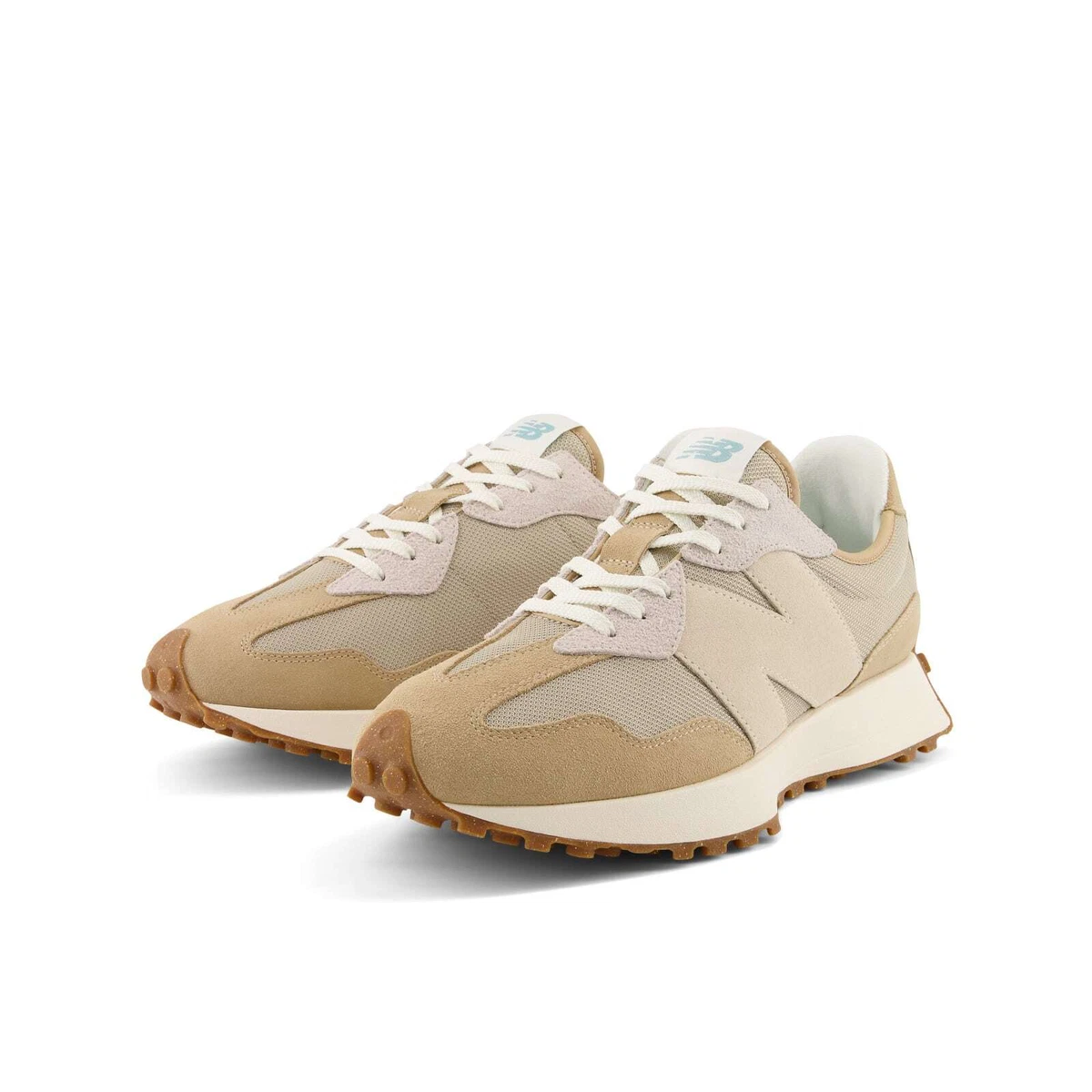 New Balance 327 RE MS327RE Width D Beige Lifestyle Shoes | eBay