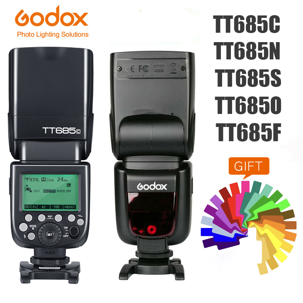 Godox TT685II TT685C/N/S/O/F TTL HSS Camera Flash Speedlite for