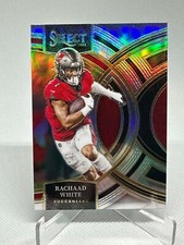 Rachaad White 2023 Panini Select Premier Silver Holo Prizm #197 Tampa Bay Bucs
